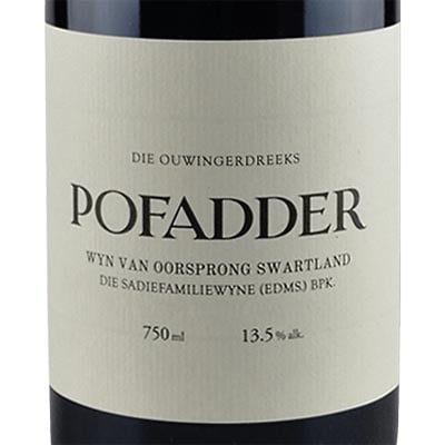 The Sadie Family Wines Pofadder (Cinsault) Swartland South Africa 2017