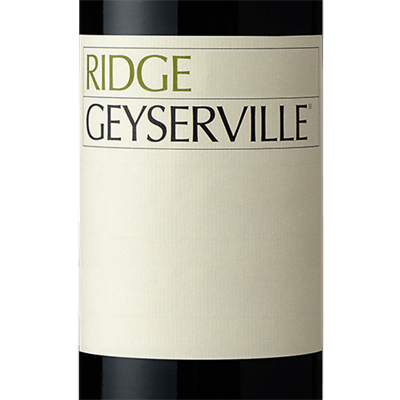 Ridge Geyserville Alexander Valley Zinfandel Blend California 2010
