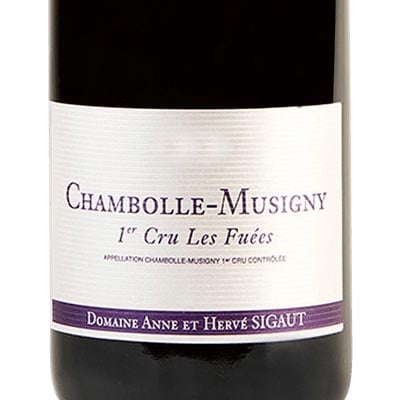 Anne et Herve Sigaut Chambolle Musigny 1er Cru Les Fuees 2020