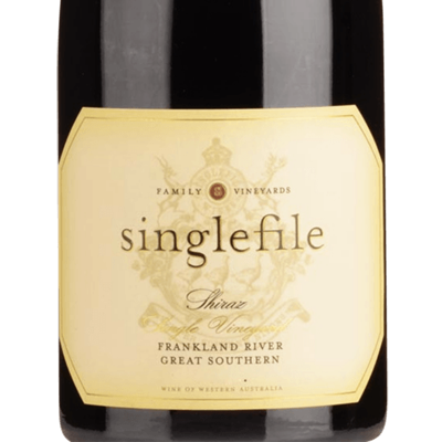 Singlefile Single Vineyard Frankland River Shiraz Western Australia 2018