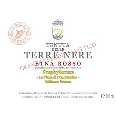 Tenuta delle Terre Nere Etna Rosso Prephylloxera Calderara Sottana 2021