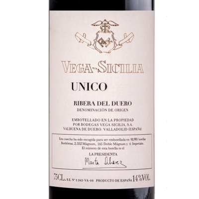 Vega Sicilia Unico Spain 2006