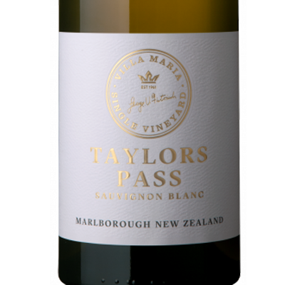 Villa Maria Single Vineyard Sauvignon Blanc Taylors Pass New Zealand 2018
