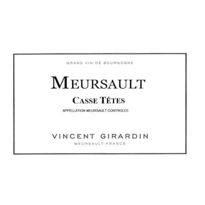 Vincent Girardin Meursault Casse-Tete 2019