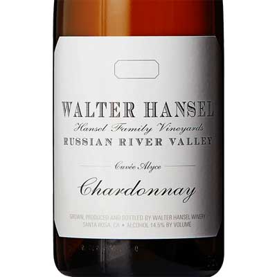 Walter Hansel Chardonnay Cuvee Alyce California 2020
