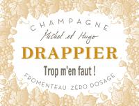 Champagne Drappier Brut Nature Trop M'en Faut NV