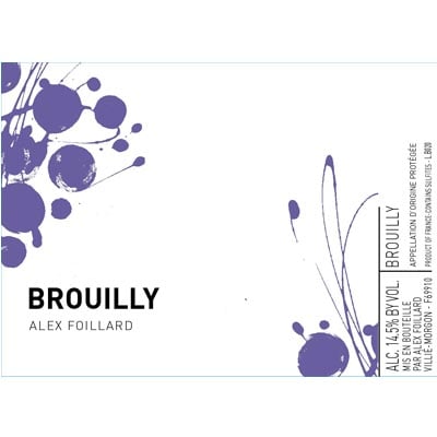 Alex Foillard Brouilly 2020