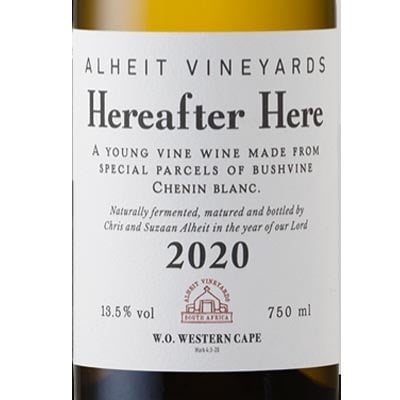 Alheit Vineyards Hereafter Here Western Cape South Africa 2022