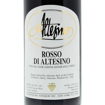 Altesino Rosso Toscana IGT Italy 2019