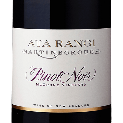 Ata Rangi McCrone Pinot Noir Martinborough New Zealand 2016