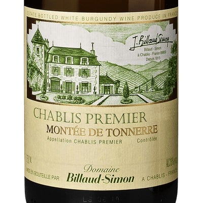 Billaud Simon Chablis 1er Cru Montee Tonnerre 2022