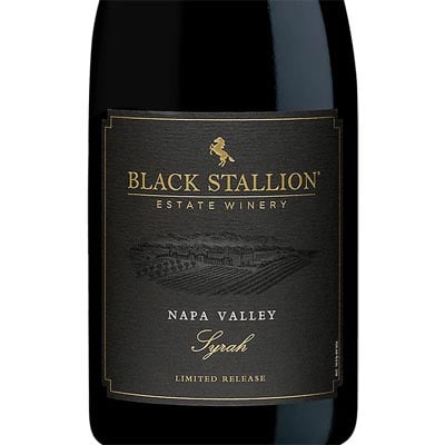 Black Stallion Limited Release Syrah 2018