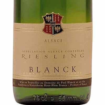 Blanck Riesling Alsace 2020
