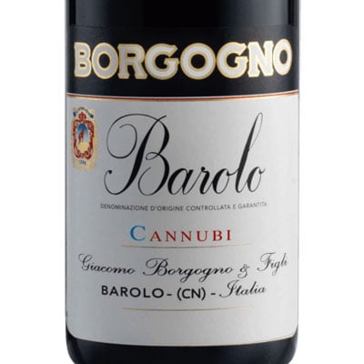 Giacomo Borgogno Cannubi Barolo 2018