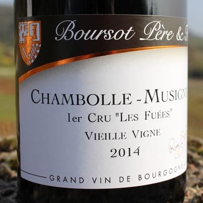 Boursot Chambolle Musigny 1er Les Fuees Vieille Vigne 2021