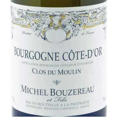 Michel Bouzereau et Fils Bourgogne Cote d'Or Clos du Moulin 2018