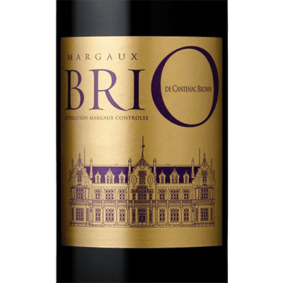 Ch. Cantenac Brown BriO de Cantenac Brown Margaux France 2015