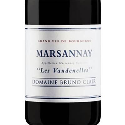 Bruno Clair Marsannay Les Vaudenelles Burgundy France 2017