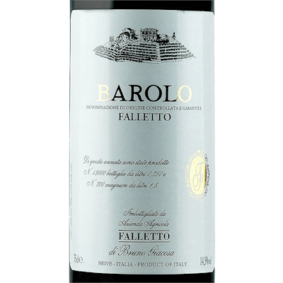 Bruno Giacosa Barolo Falletto Piedmont 2014