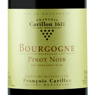 Francois Carillon Bourgogne Pinot Noir 2022