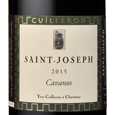 Cave Yves Cuilleron Saint-Joseph Cavanos Rouge Rhone 2015