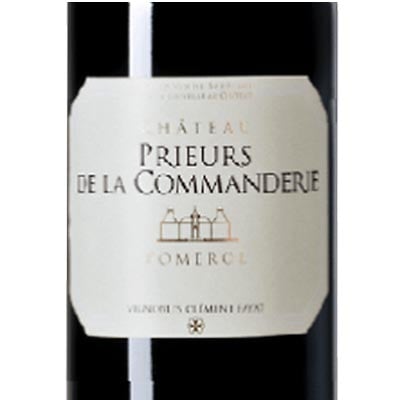Ch. Prieurs de la Commanderie Pomerol 2018