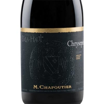 Chapoutier Chrysopee Collioure Cotes du Roussillon 2022