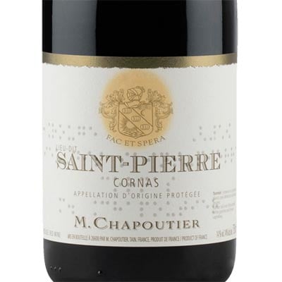Chapoutier Cornas St Pierre Selections Parcellaires 2022