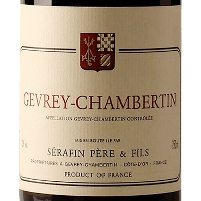 Christian Serafin Gevrey-Chambertin 2016