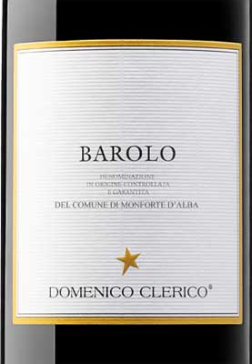 Clerico Barolo Italy 2018