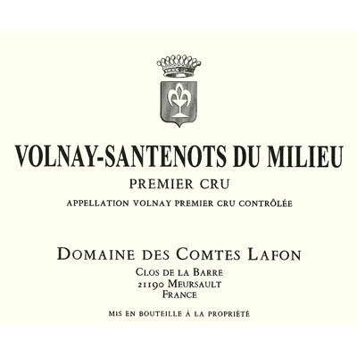 Comtes Lafon Volnay 1er Santenots-du-Milieu Burgundy France 2017