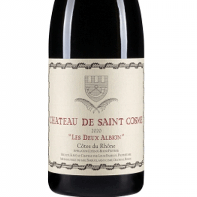 Ch de Saint Cosme Cotes du Rhone Les Deux Albion 2020