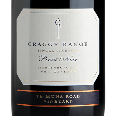 Craggy Range Te Muna Road Pinot Noir Martinborough New Zealand 2021