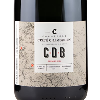 Crete Chamberlin CDB 1er Cru Brut Nature Millesime 2017