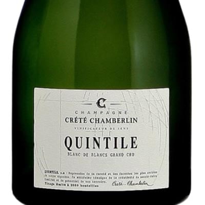 Crete Chamberlin Quintile Blanc de Blancs Grand Cru Brut Nature Millesime 2013