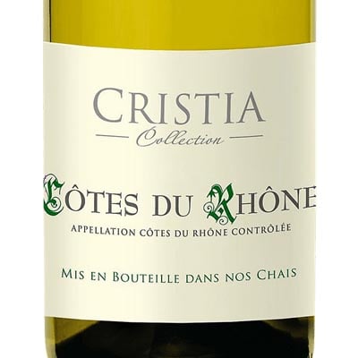 Cristia Collection Cotes du Rhone Blanc 2021