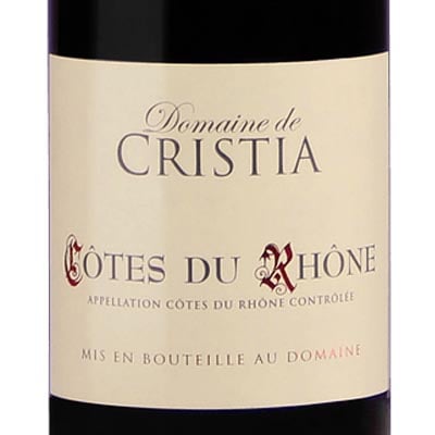 Cristia Collection Cotes du Rhone 2018