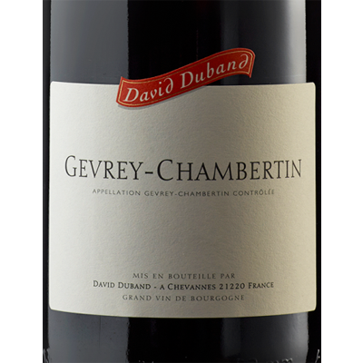 David Duband Gevrey-Chambertin Burgundy France 2012