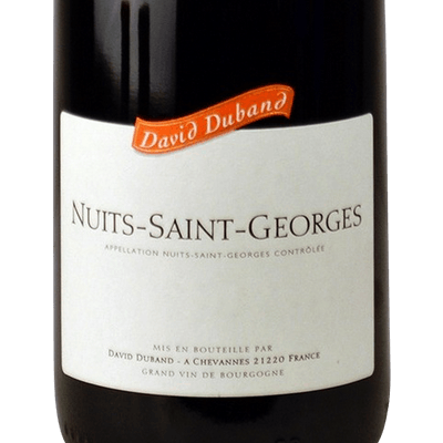 David Duband Nuits St Georges 2017