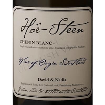 David & Nadia Hoe-Steen Chenin Blanc 2021