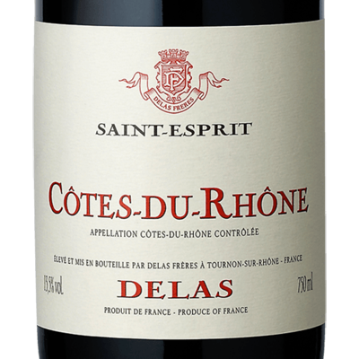 Delas Cotes du Rhone Rouge Saint Esprit Rhone 2016