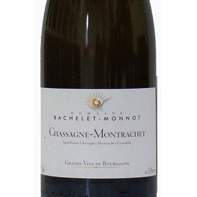 Bachelet-Monnot Dom. Chassagne-Montrachet Blanc Burgundy France 2018