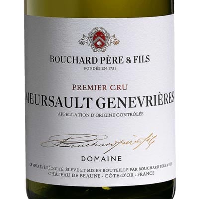 Domaine Bouchard Meursault 1er Cru Genevrieres 2019