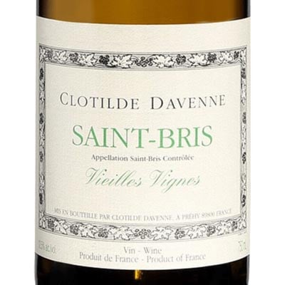 Domaine Clotilde Davenne Saint Bris Vieilles Vignes 2019