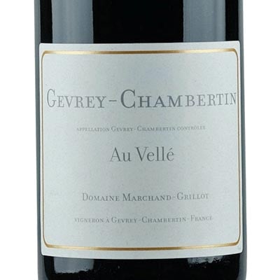 Domaine Marchand Grillot Gevrey Chambertin Au Velle 2018