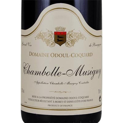 Domaine Odoul Coquard Chambolle Musigny 2020