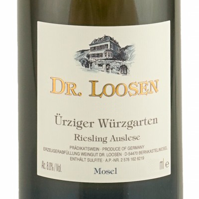 Dr. Loosen Urziger Wurzgarten Mosel Riesling Auslese Germany 2016