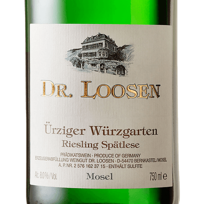 Dr. Loosen Urziger Wurzgarten Mosel Riesling Spatlese Germany 2018