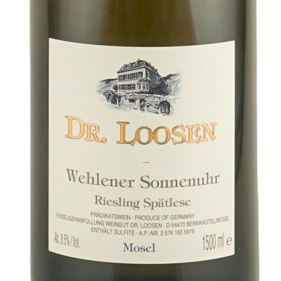 Dr. Loosen Wehlener Sonnenuhr Mosel Riesling Spatlese Germany 2018