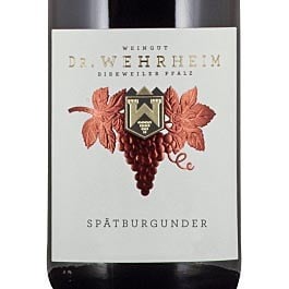 Dr. Wehrheim Spatburgunder Germany 2016